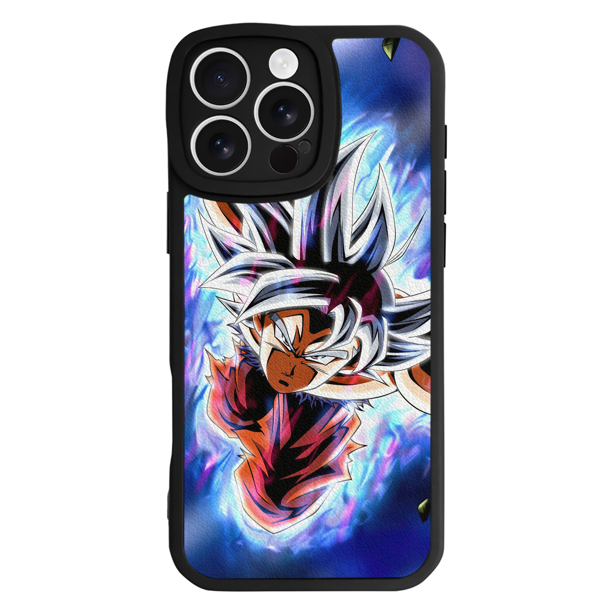 （画像用） ドラゴンボール DRAGON BALL 【iPhone 16シリーズ対応】シリコンスマホケース（レザー調） 材質：シリコン